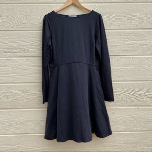 Athleta midi dress, long sleeve dress, Athletic